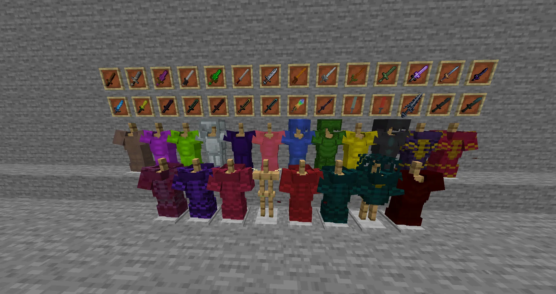 BrawlCraftRL, Моды, Minecraft