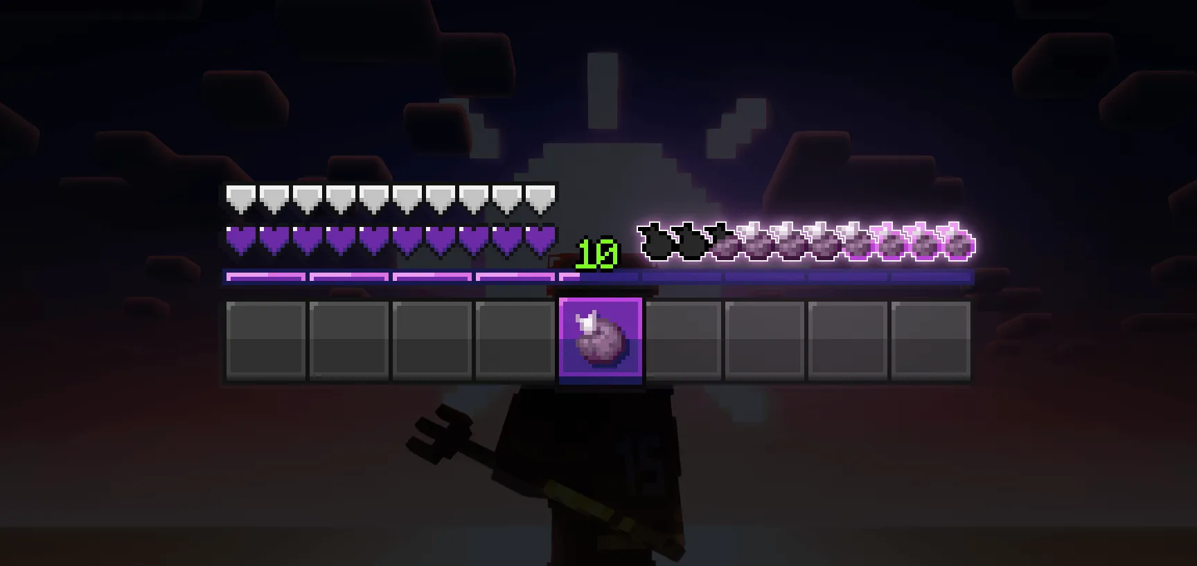 Chorus Hunger Bar, Текстуры, Minecraft