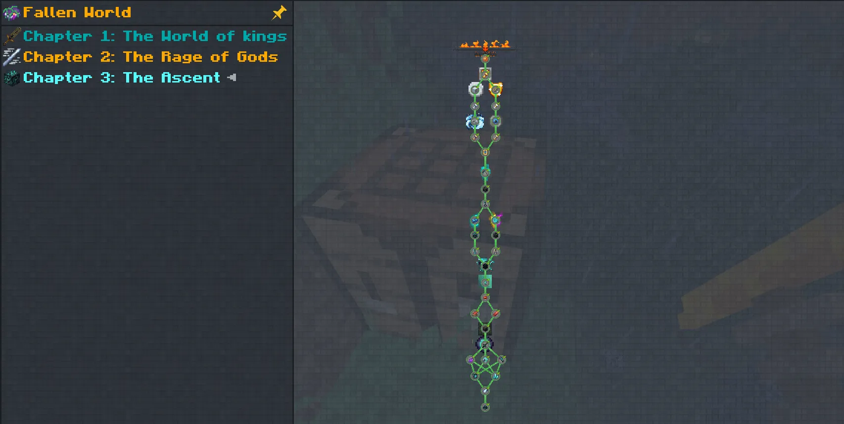 The Fallen World - Dimensional Ascent — скриншот 2 (Модпаки, Minecraft)