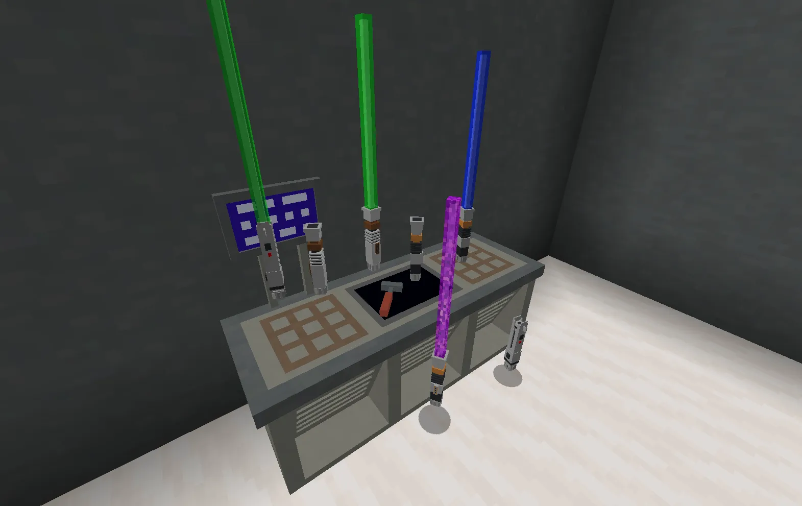 Dan's Lightsabers, Моды, Minecraft