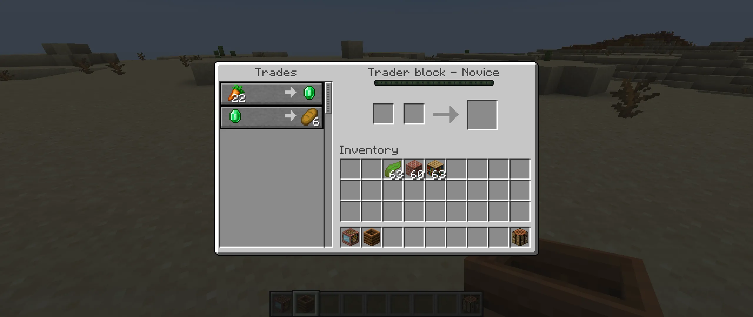 Trader Block, Моды, Minecraft