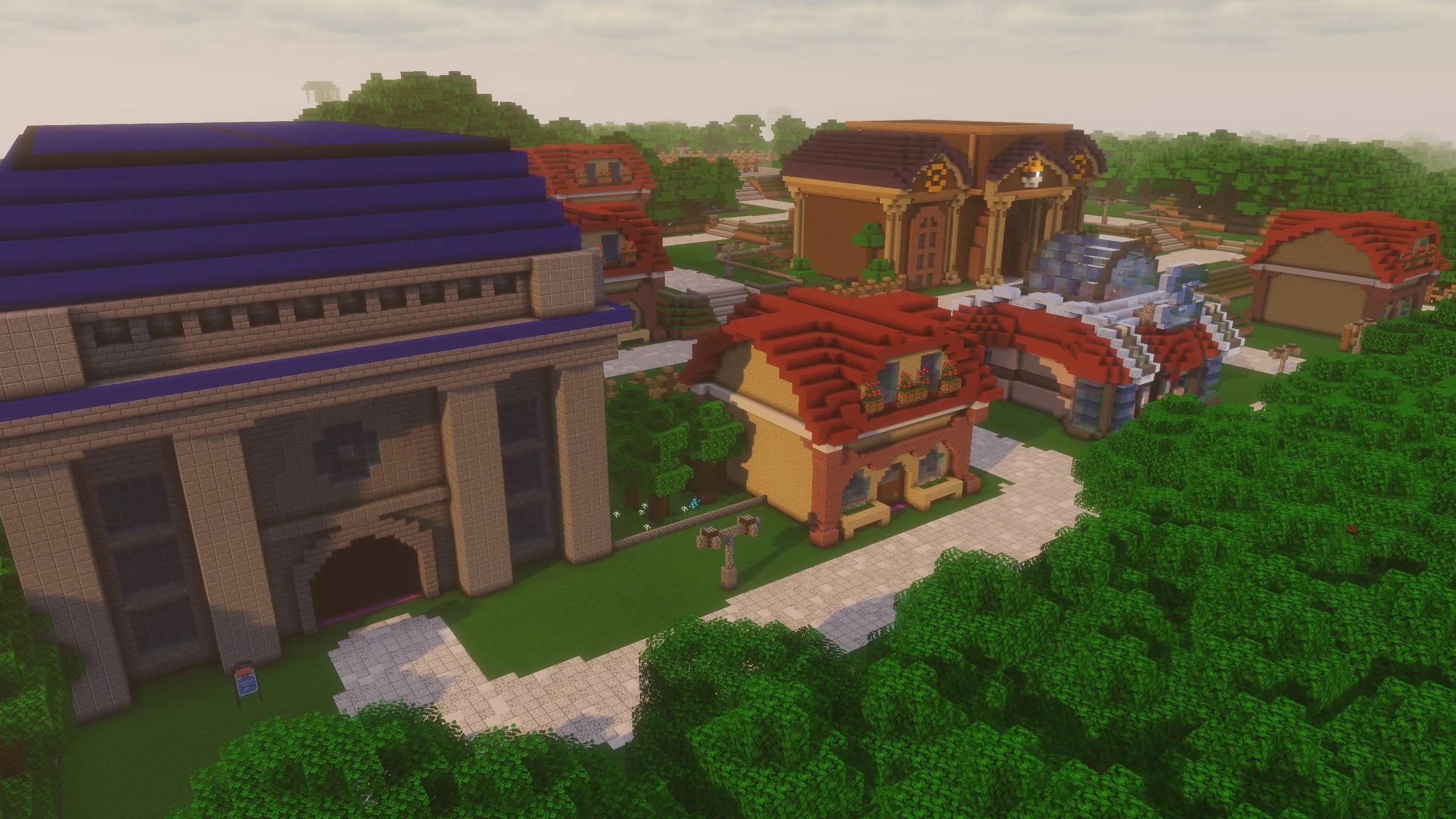 Cobblemon Kalos - Pokemon's X & Y Recreated — скриншот 13 (Карты, Minecraft)