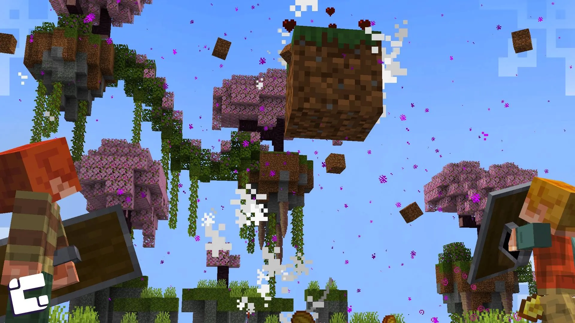 Oneblock: Revenge, Карты, Minecraft