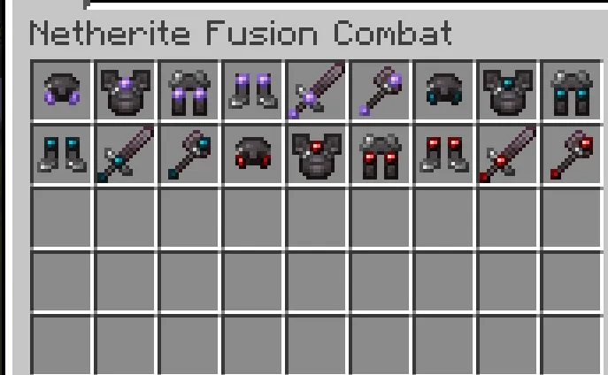 Netherite Fusion, Моды, Minecraft