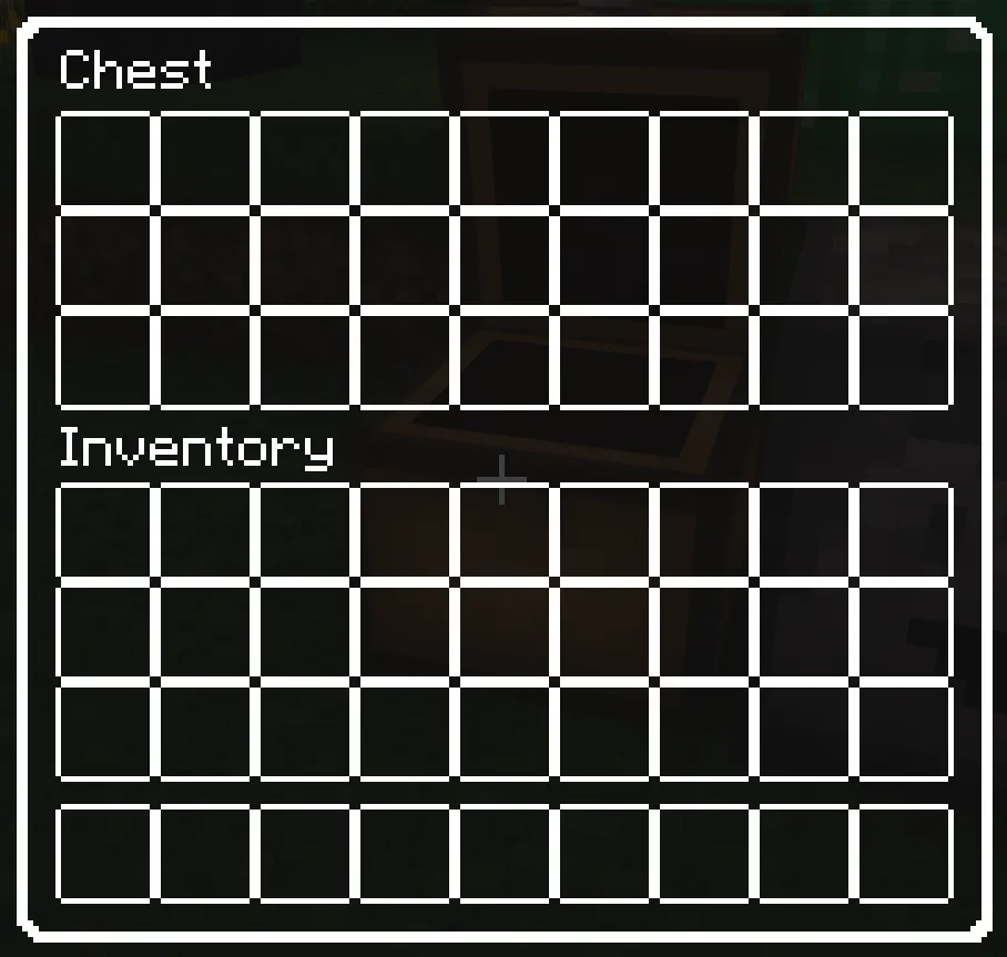 White border and transparent GUI and HUB — скриншот 18 (Текстуры, Minecraft)