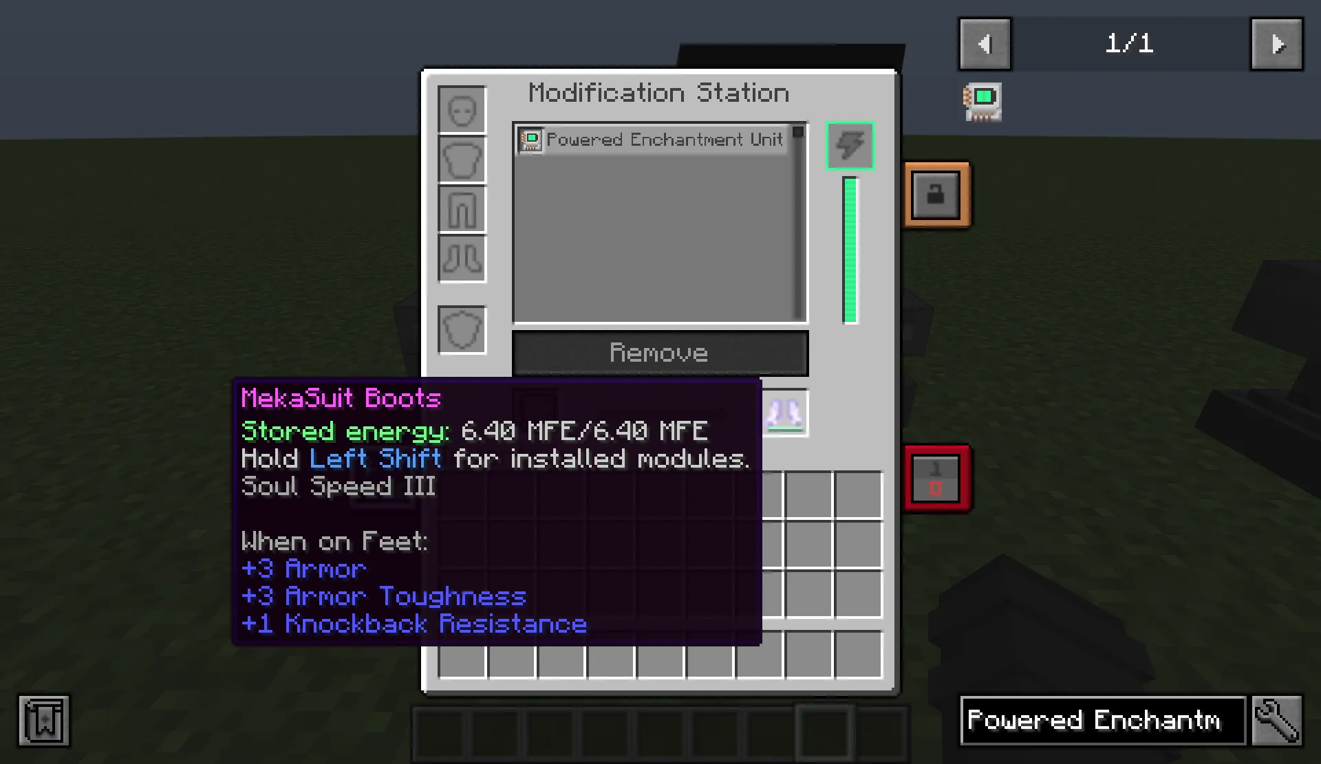 Mekanism: Enchantable MekaSuit, Моды, Minecraft