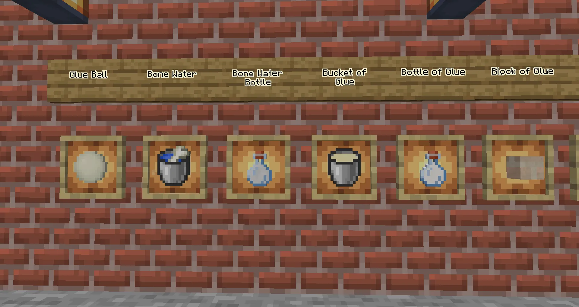 Glue Balls, Моды, Minecraft