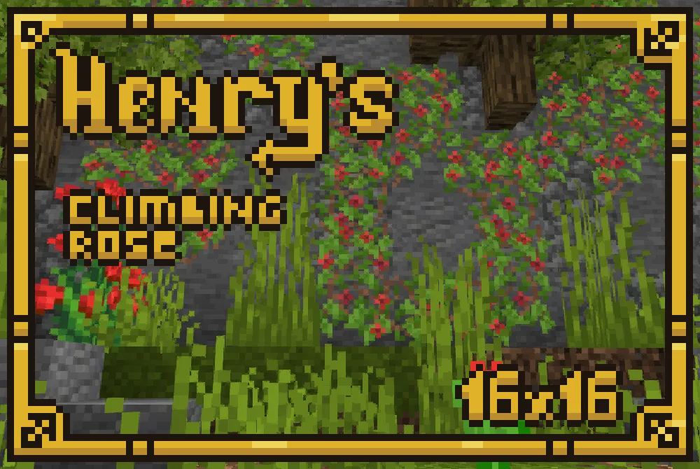Henry's Climbing Rose — скриншот 2 (Текстуры, Minecraft)