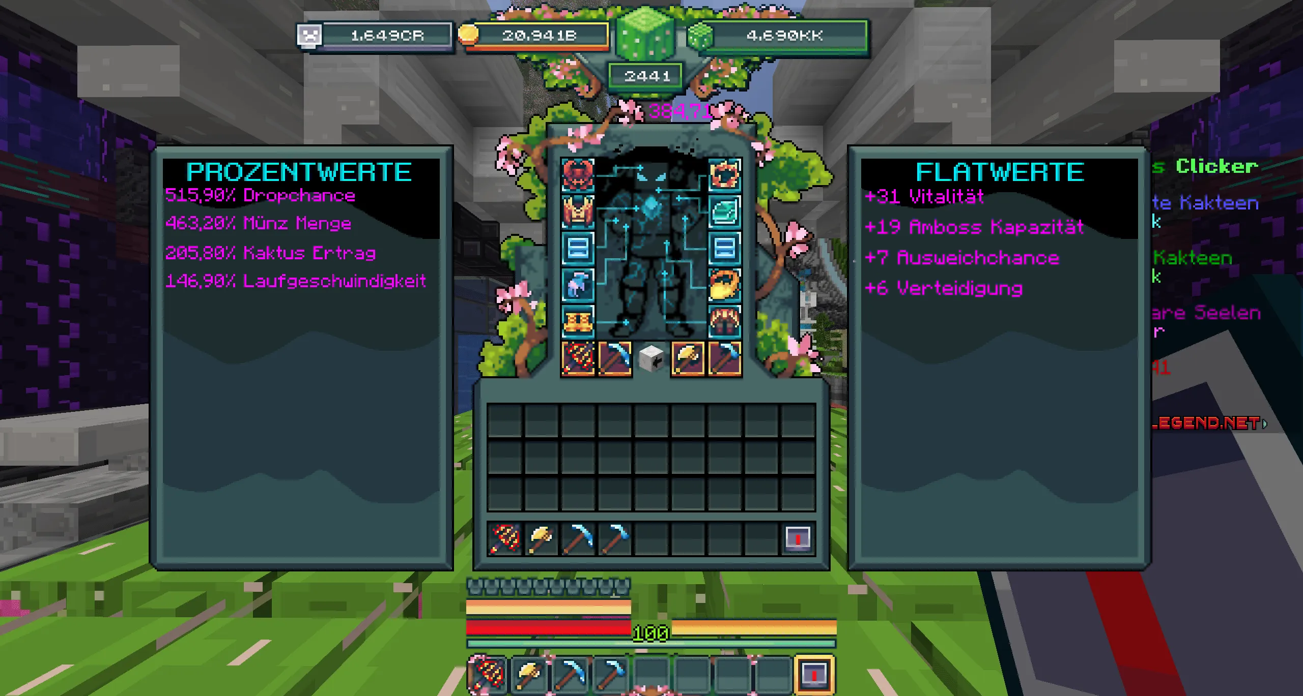 CC Live - ArmorStats, Моды, Minecraft
