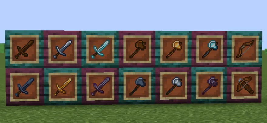 pack advance , Текстуры, Minecraft