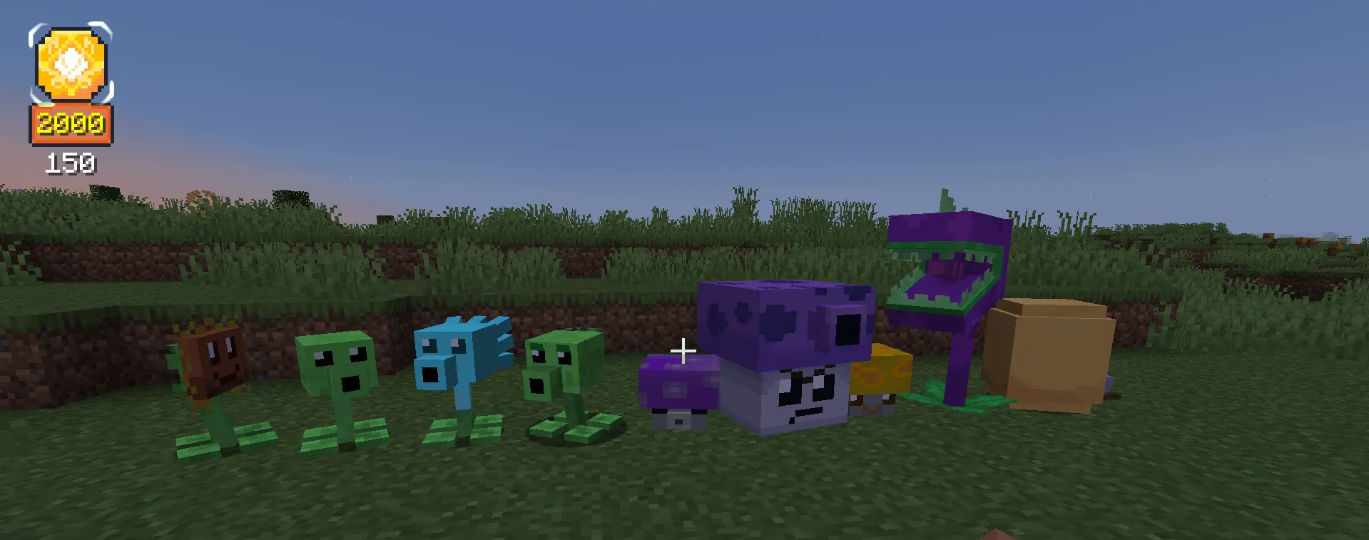 Rhyme PVZ, Моды, Minecraft