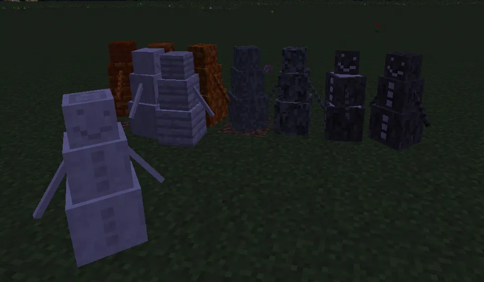 Mo' Snow Golems, Моды, Minecraft
