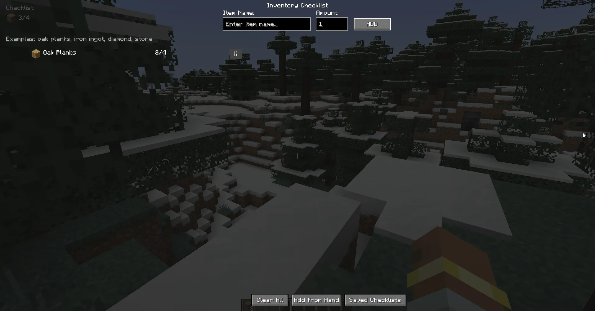 List Craft — скриншот 2 (Моды, Minecraft)