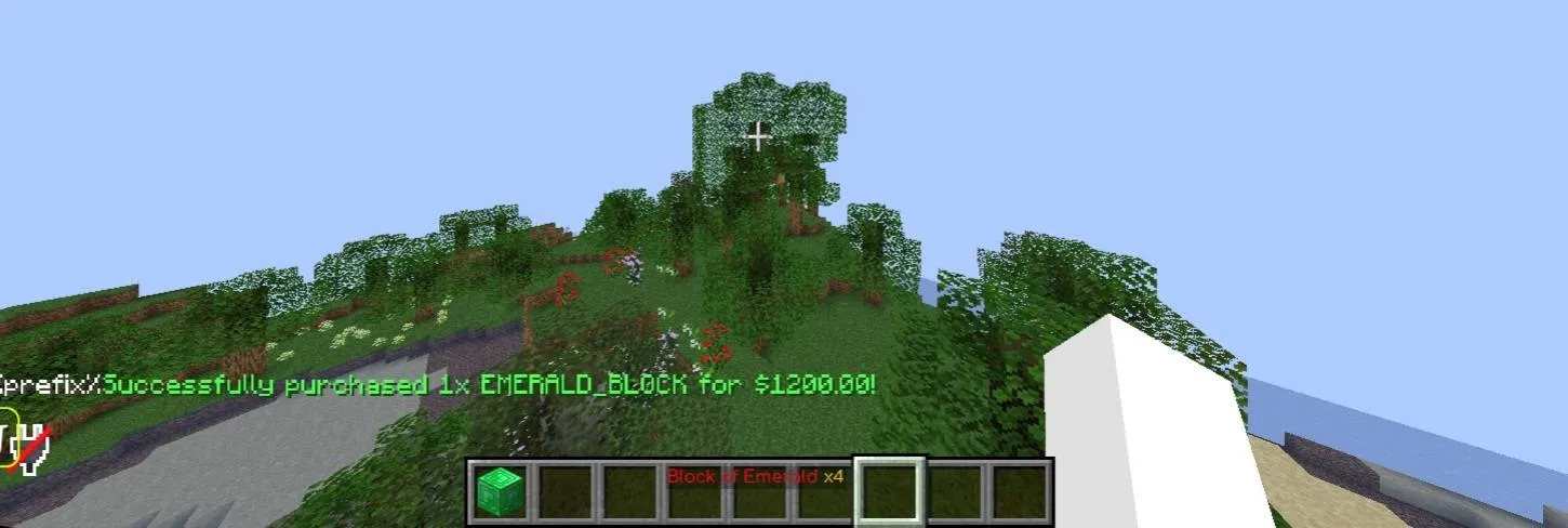 AjShop — скриншот 1 (Плагины, Minecraft)