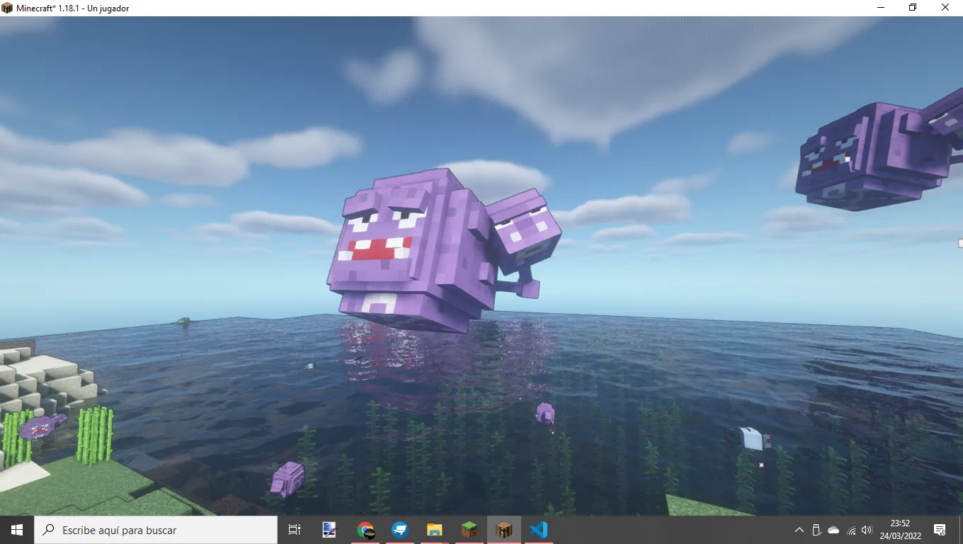 Pocket Horizons Resource Pack — скриншот 2 (Текстуры, Minecraft)