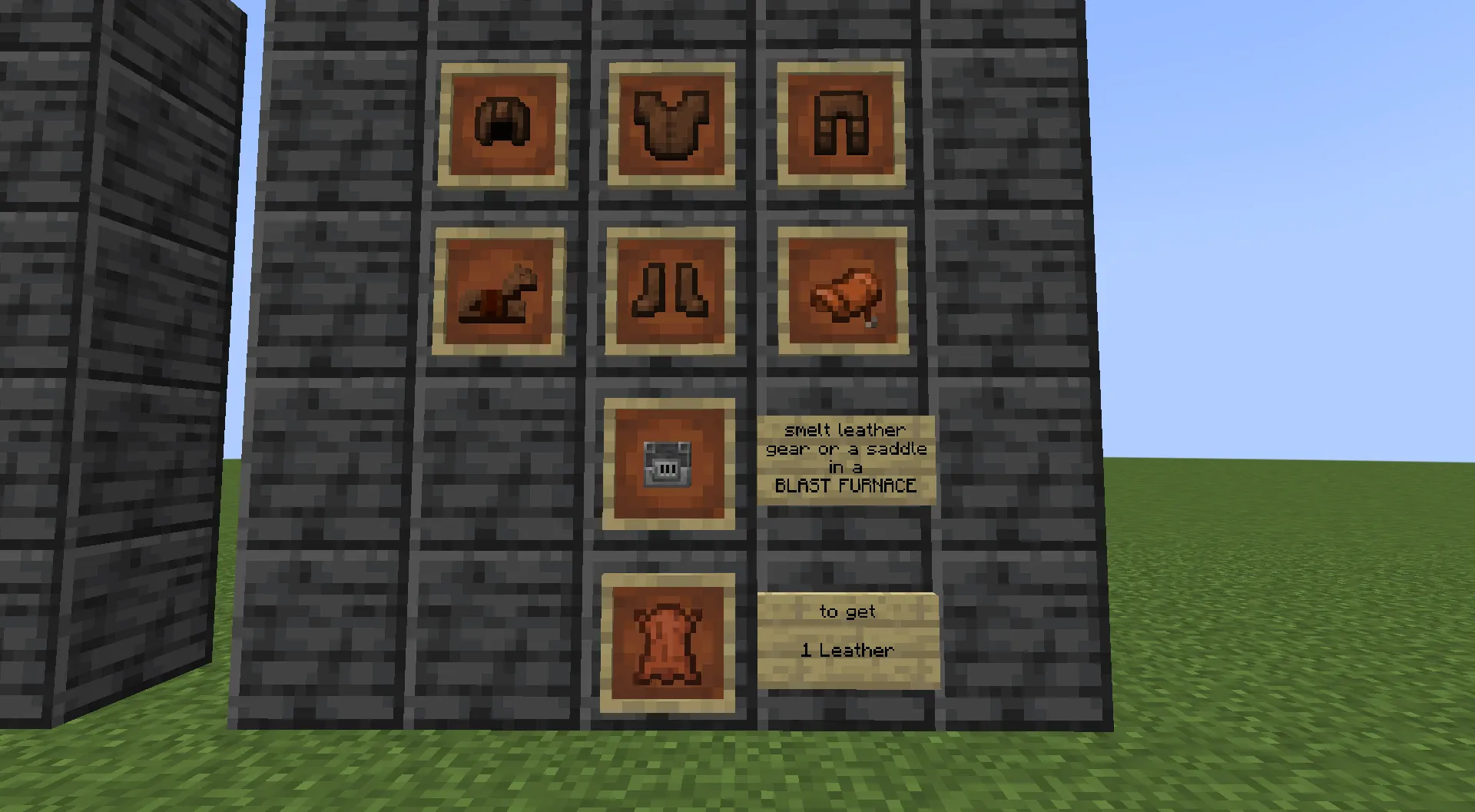 More Smelting (Smelt Diamond, Leather and stone items) — скриншот 15 (Моды, Minecraft)