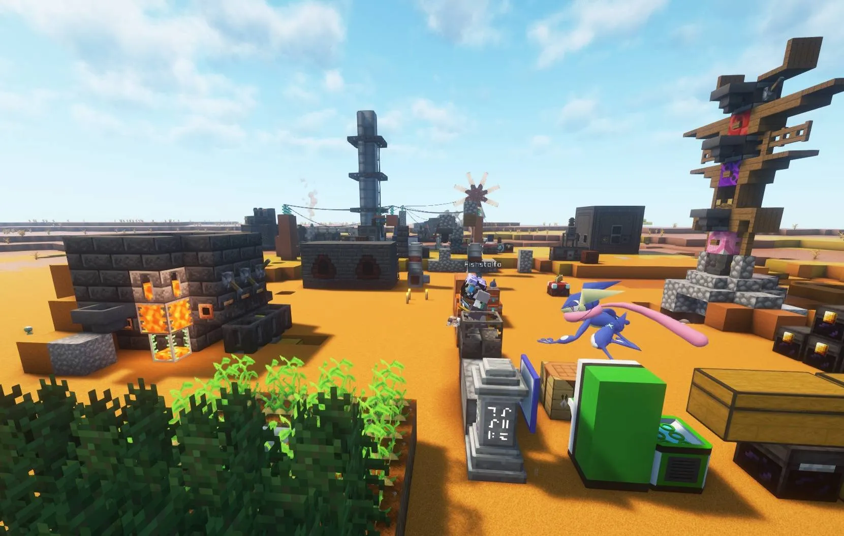 Astieria Pixelmon, Модпаки, Minecraft