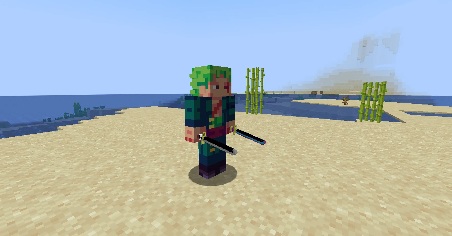 Zoro swords — скриншот 1 (Моды, Minecraft)