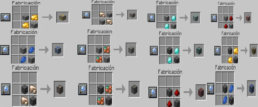More Crafteable Things, Моды, Minecraft