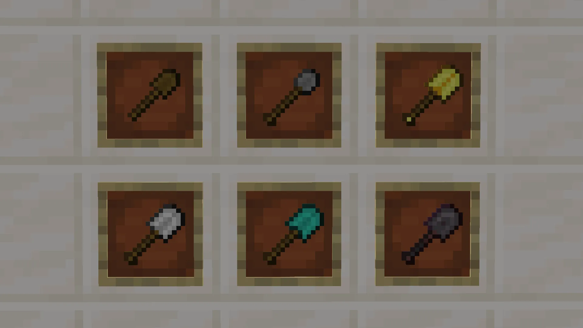 Fork's Better Tools, Текстуры, Minecraft