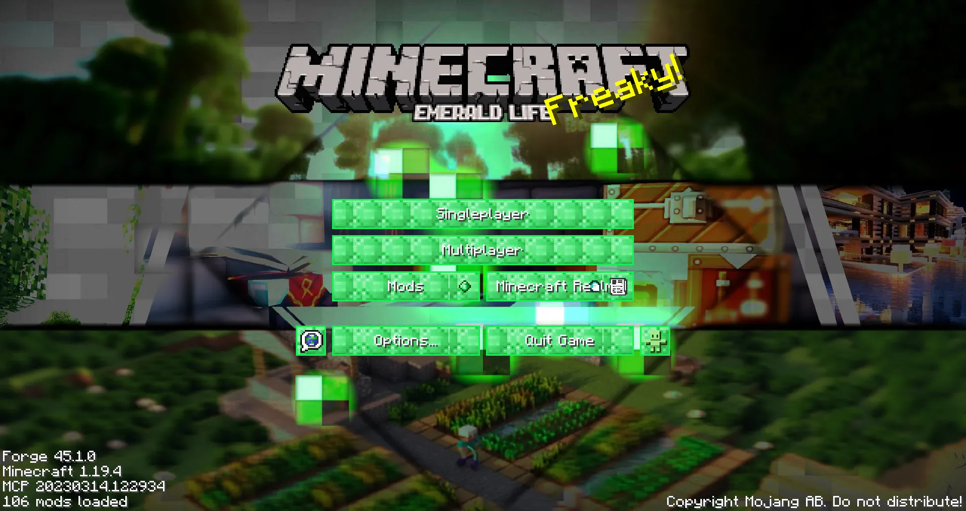 EmeraldLife RSPack Officiel, Текстуры, Minecraft
