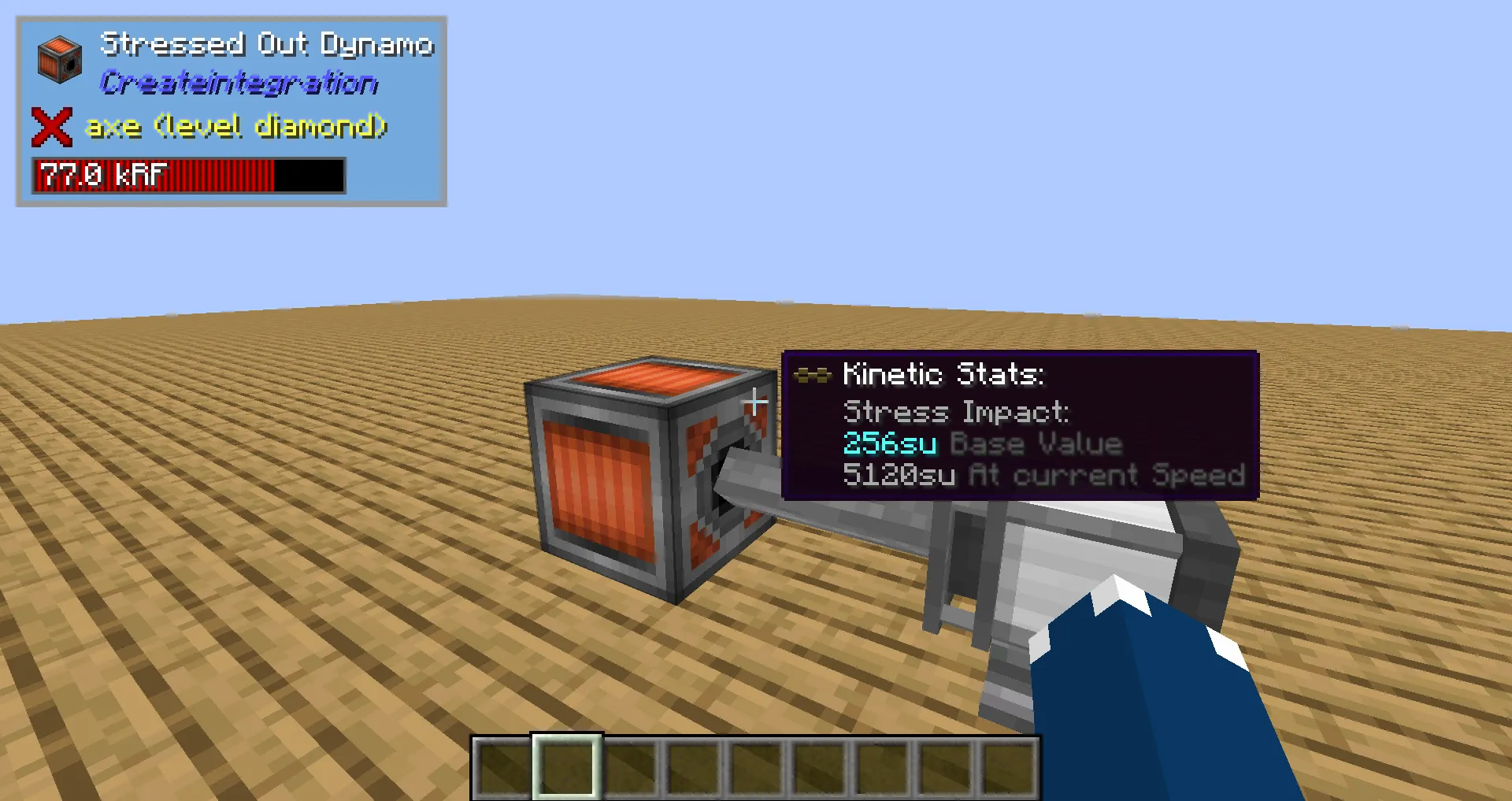 Create Integration, Моды, Minecraft