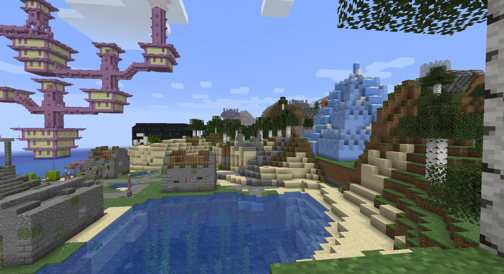 Random Structure Land, Моды, Minecraft