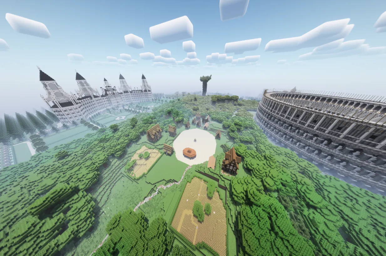 RE:ZERO Map, Карты, Minecraft