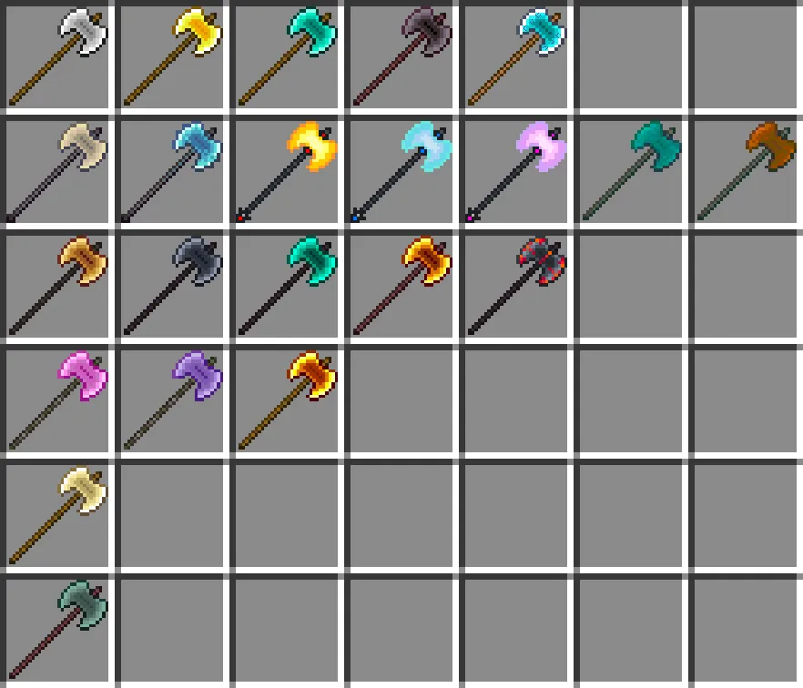 Simply Swords: Alternate Greataxes — скриншот 1 (Текстуры, Minecraft)