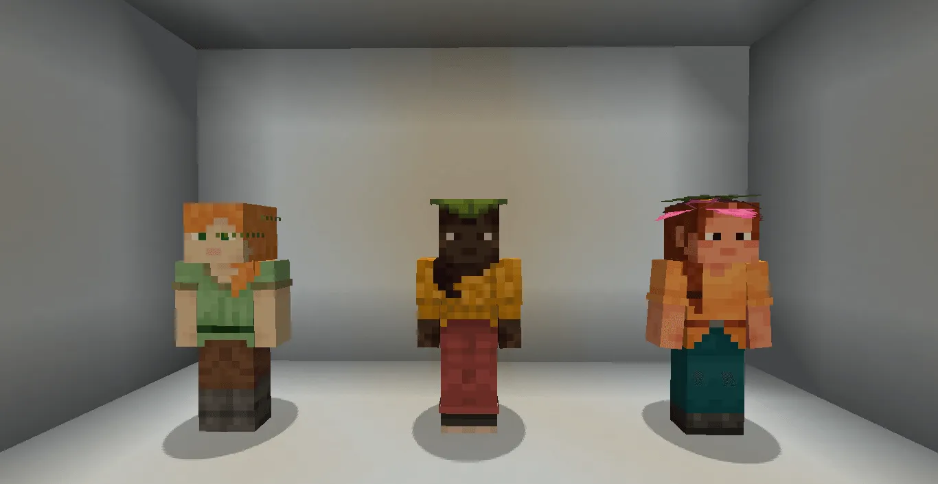 Fancy Plants, Текстуры, Minecraft