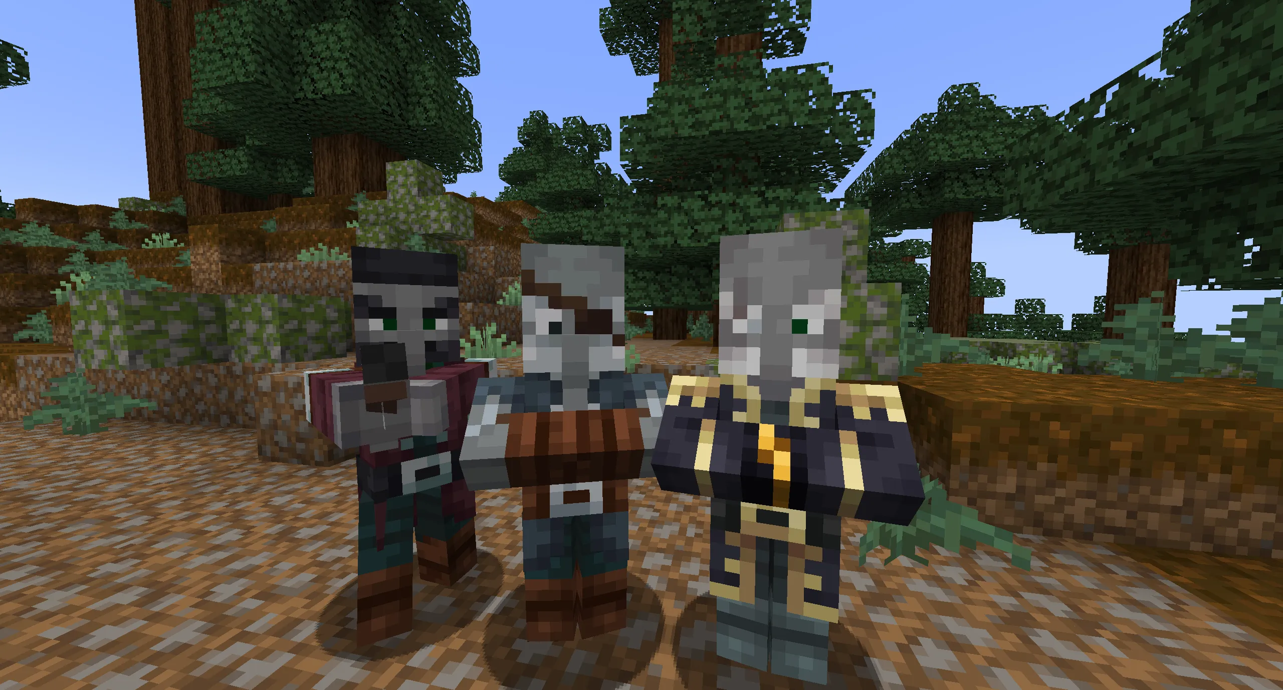 JICKLUS x PillagerToPirate, Текстуры, Minecraft