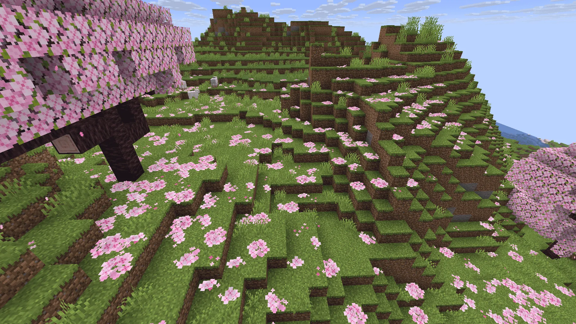 Bushy pink petals, wildflowers & leaf litter, Текстуры, Minecraft