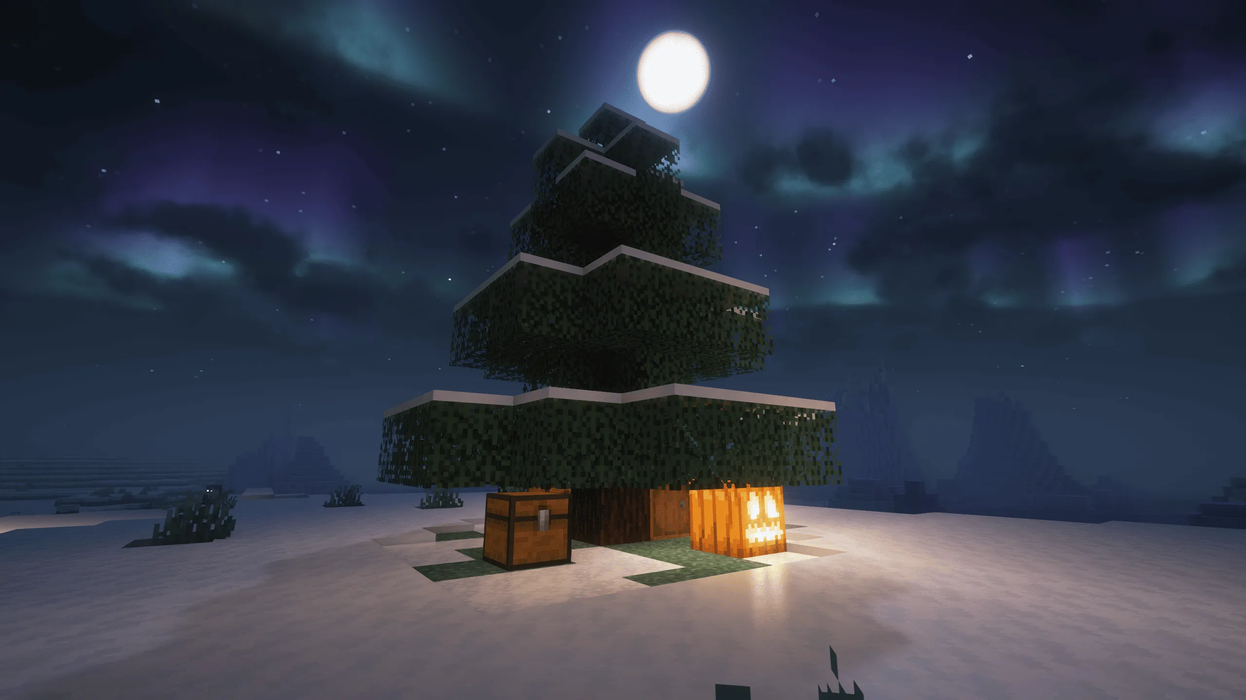 Winter & Structures — скриншот 1 (Моды, Minecraft)