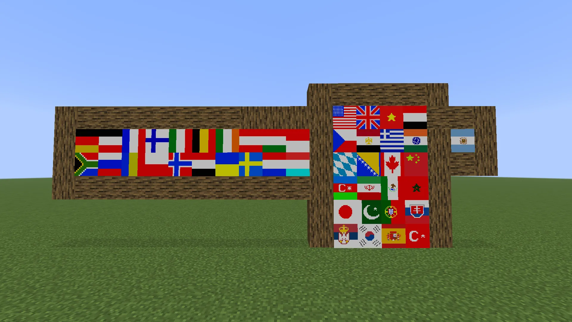 Flag, Моды, Minecraft