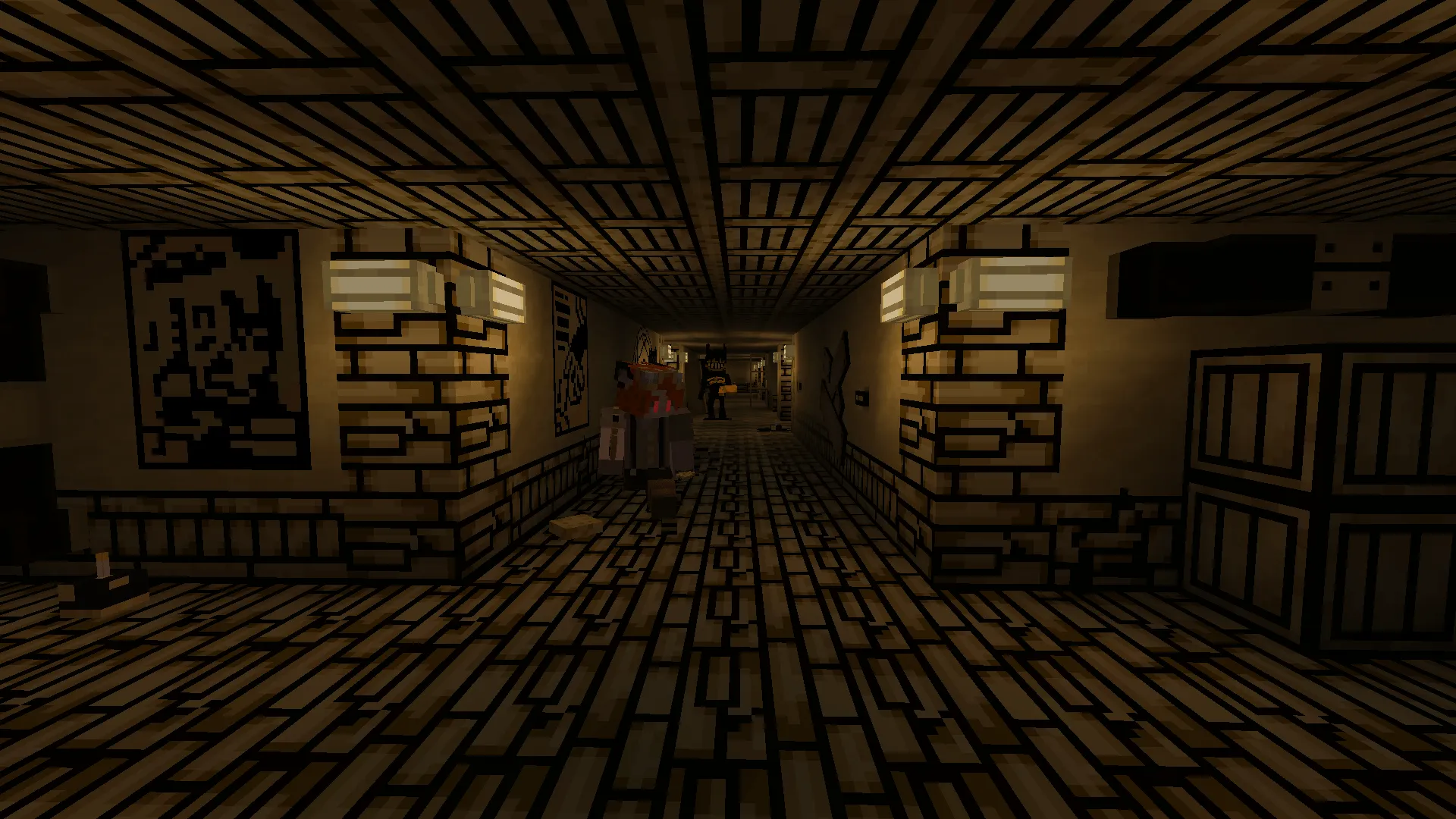 Bendy And The Crafting Machine — скриншот 4 (Моды, Minecraft)