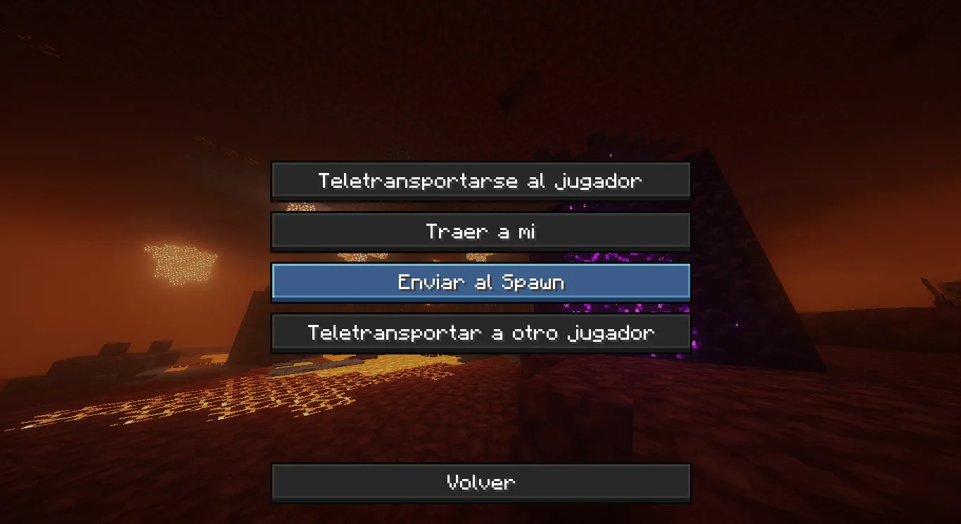 GUI TP Manager — скриншот 2 (Моды, Minecraft)
