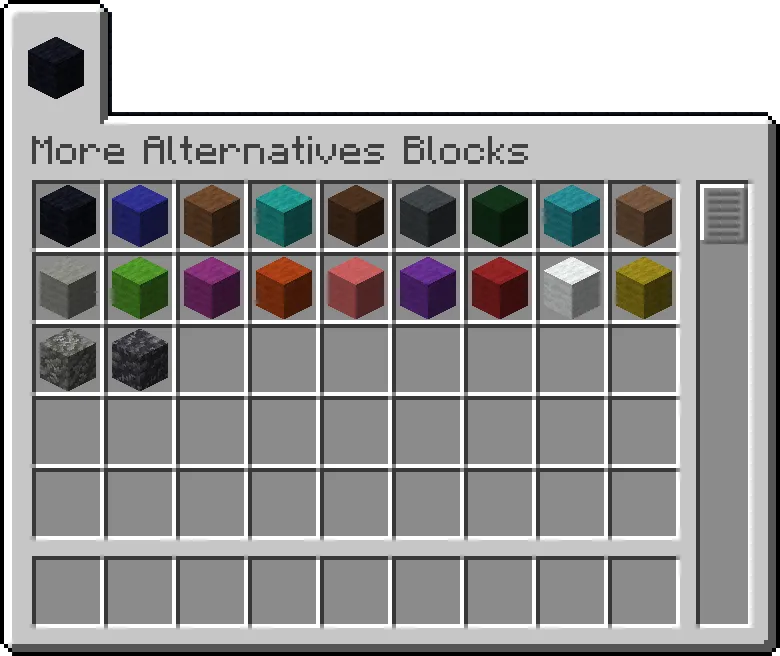 More Alternatives, Моды, Minecraft
