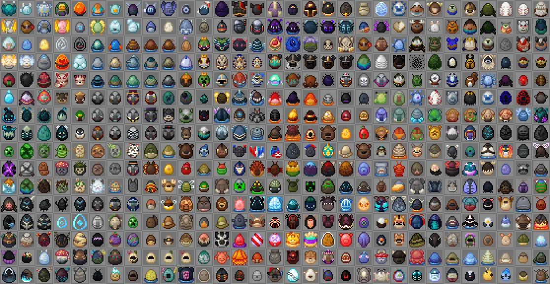 Modded Omelet - Modern Spawn Eggs, Текстуры, Minecraft