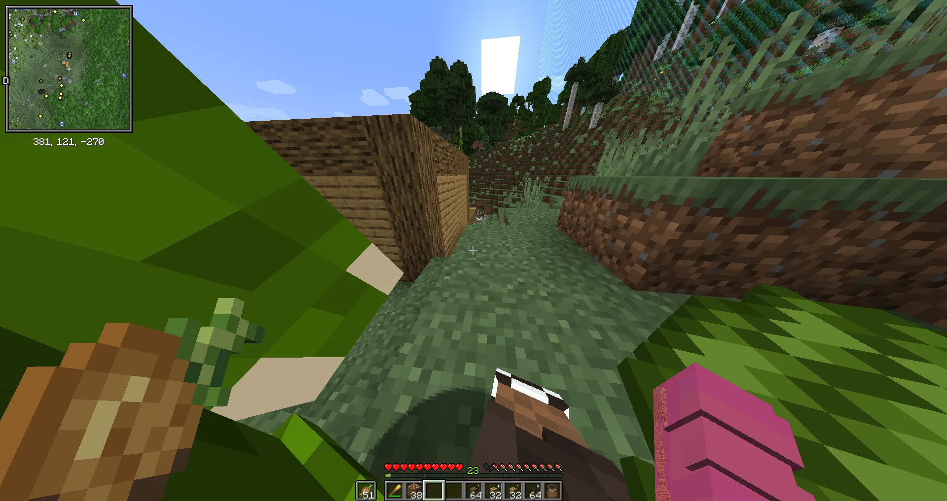 Actually Size Interactions, Моды, Minecraft