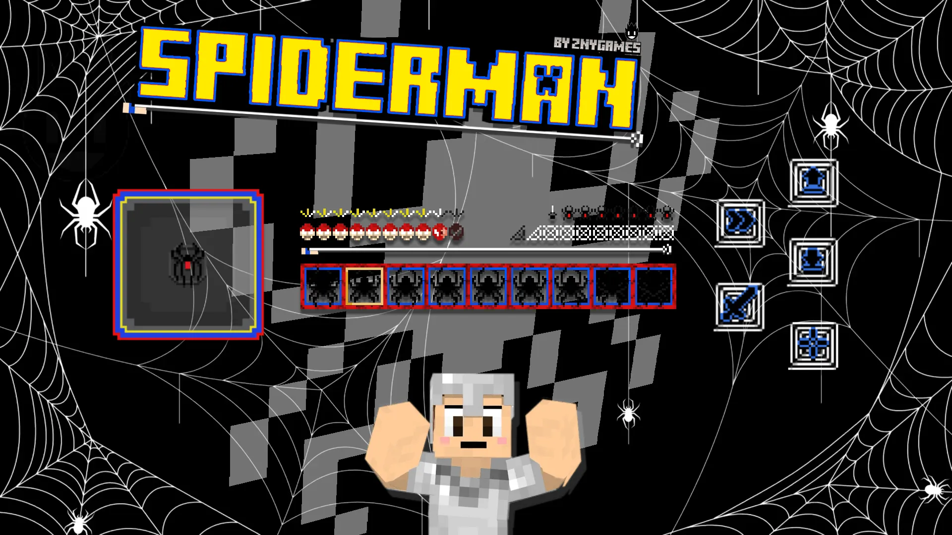ANIMATED! Spiderman — скриншот 3 (Текстуры, Minecraft)