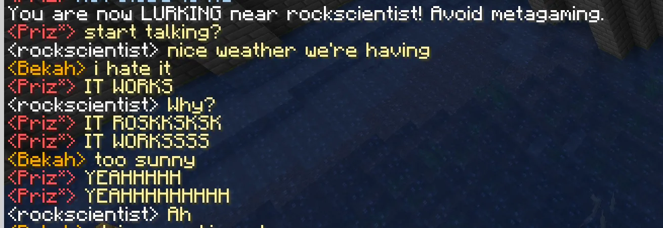 Immersive RP: Proximity Chat, Моды, Minecraft