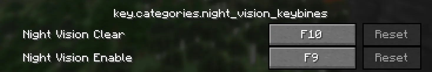 VisionToggle+ — скриншот 2 (Моды, Minecraft)