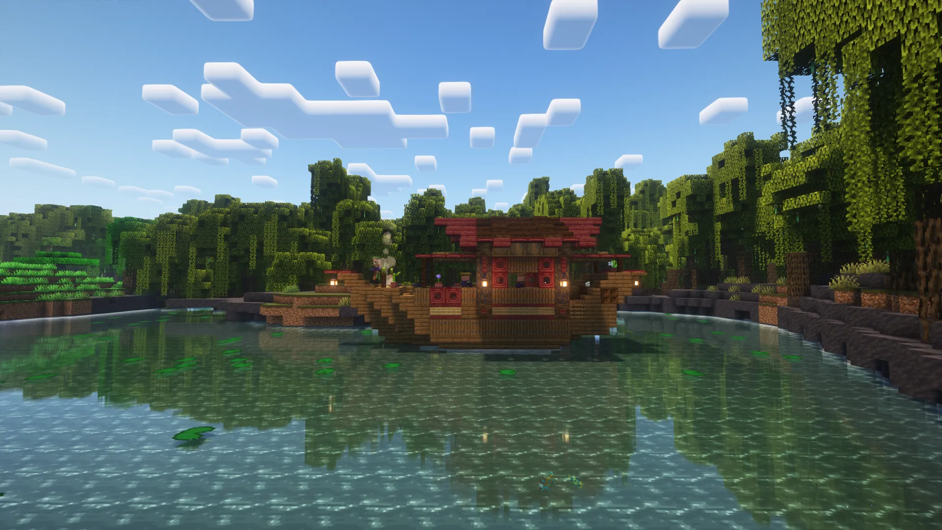 Swamp Boat, Моды, Minecraft