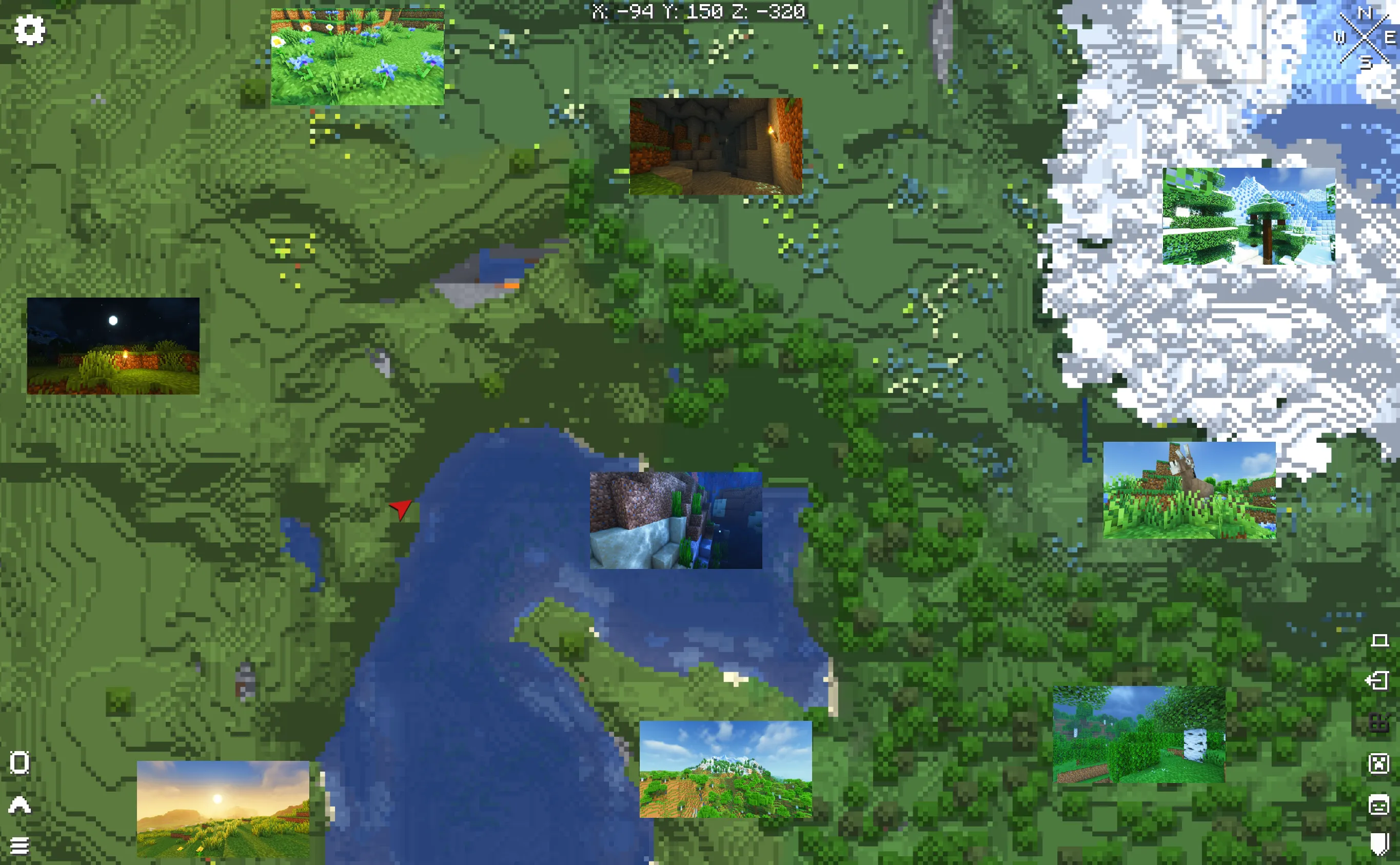 Geotagged Screenshots, Моды, Minecraft