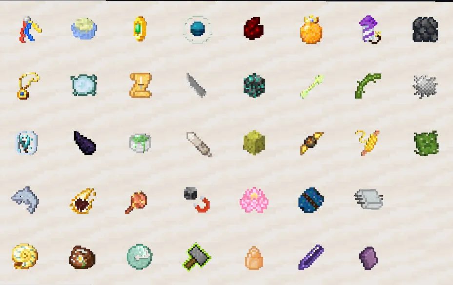 Enchanted Artefacts [OPTIFINE REQUIRED] — скриншот 1 (Текстуры, Minecraft)