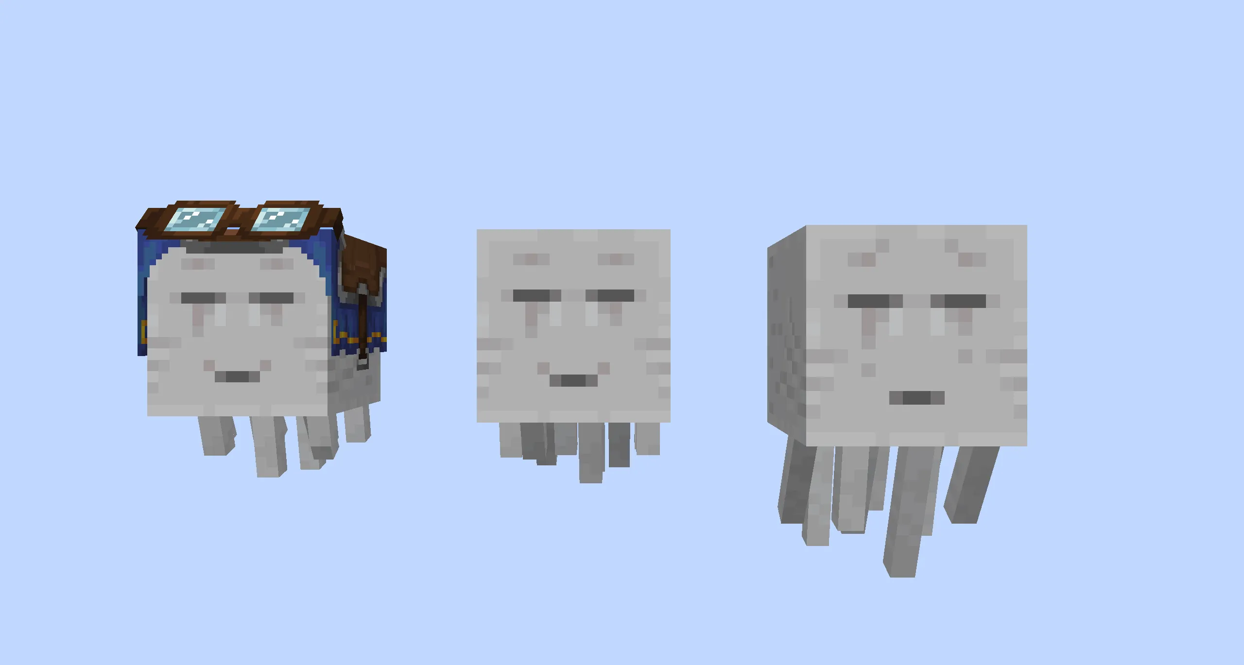 Classic Ghast, Текстуры, Minecraft