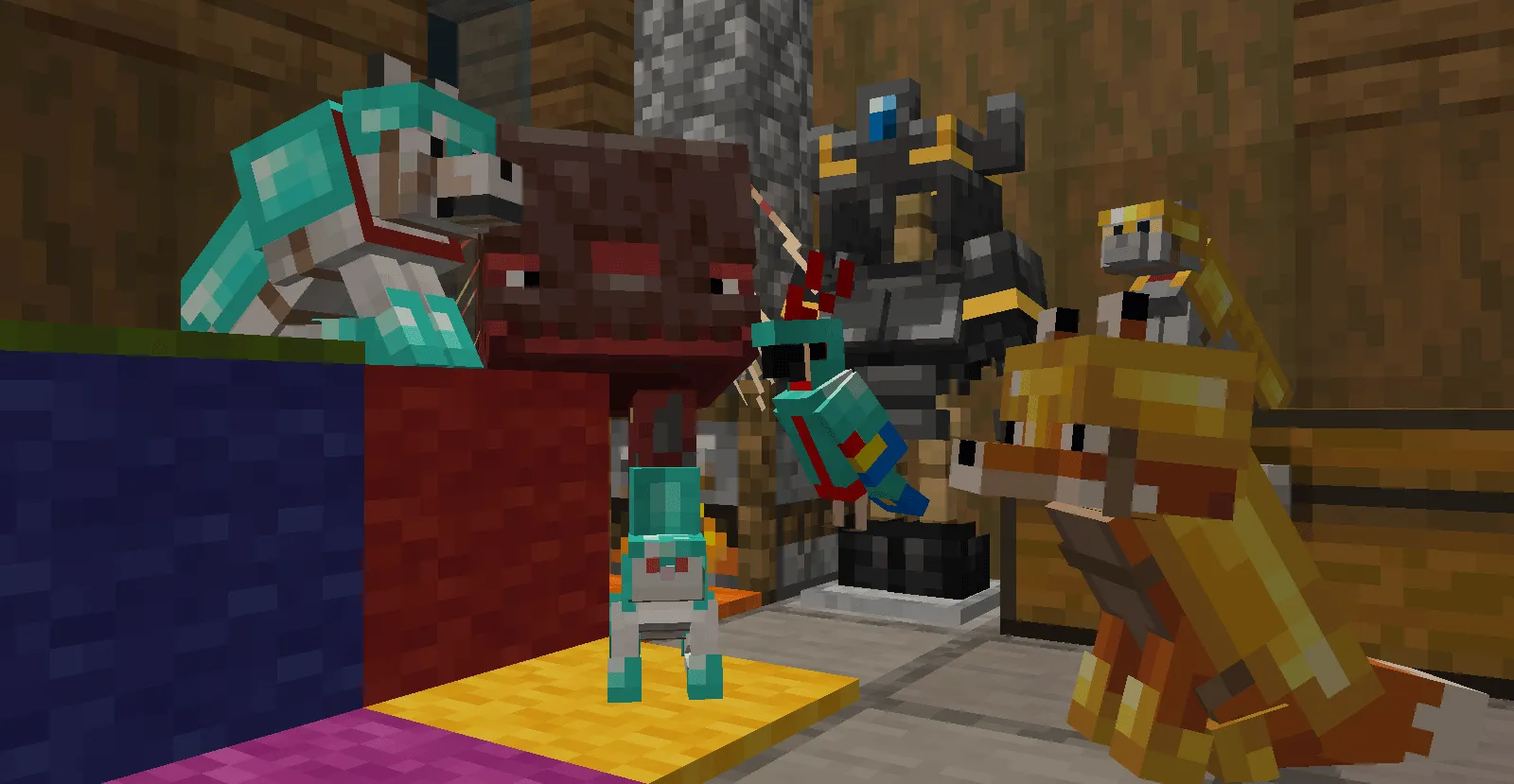 Animarmor, Моды, Minecraft