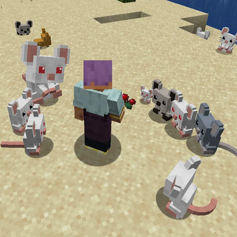 Animal Garden - Mouse, Моды, Minecraft