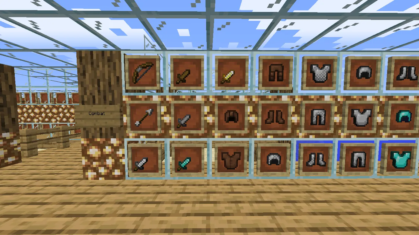 Default Mini PvP Pack — скриншот 1 (Текстуры, Minecraft)