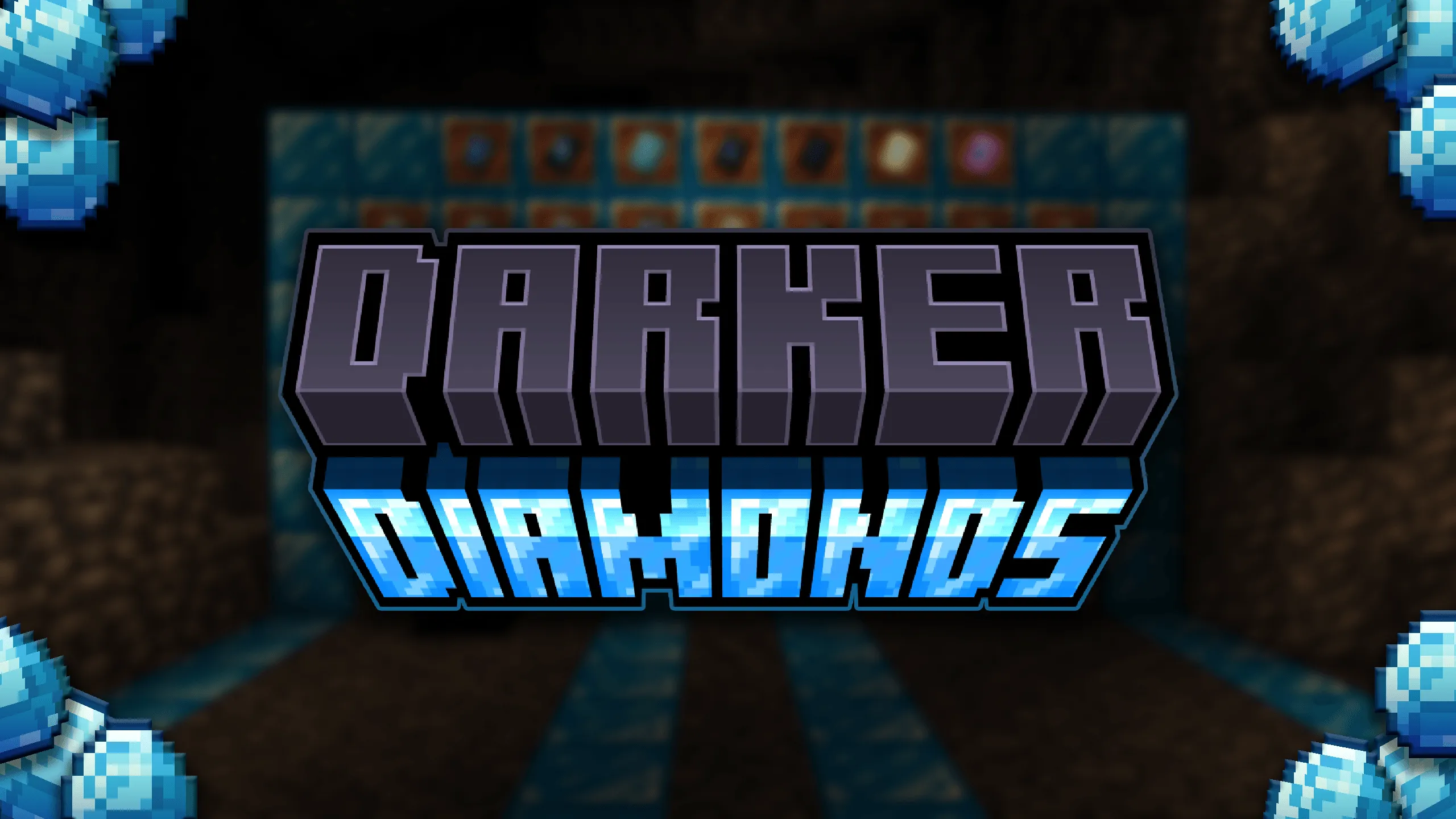 Darker Diamonds — скриншот 1 (Текстуры, Minecraft)